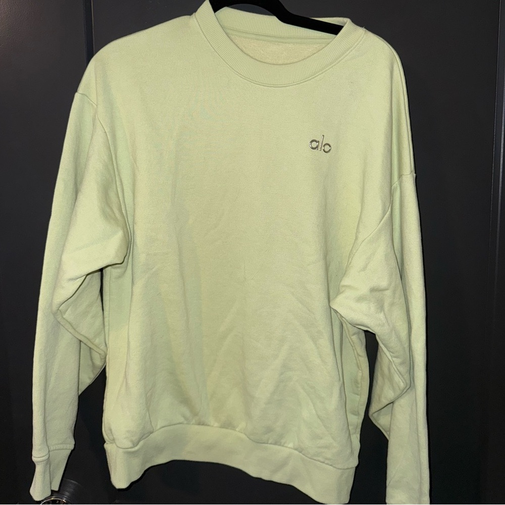 ALO Yoga Lime Green Sweater